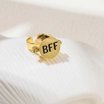 Anillo "Mejores Amigos" BFF.