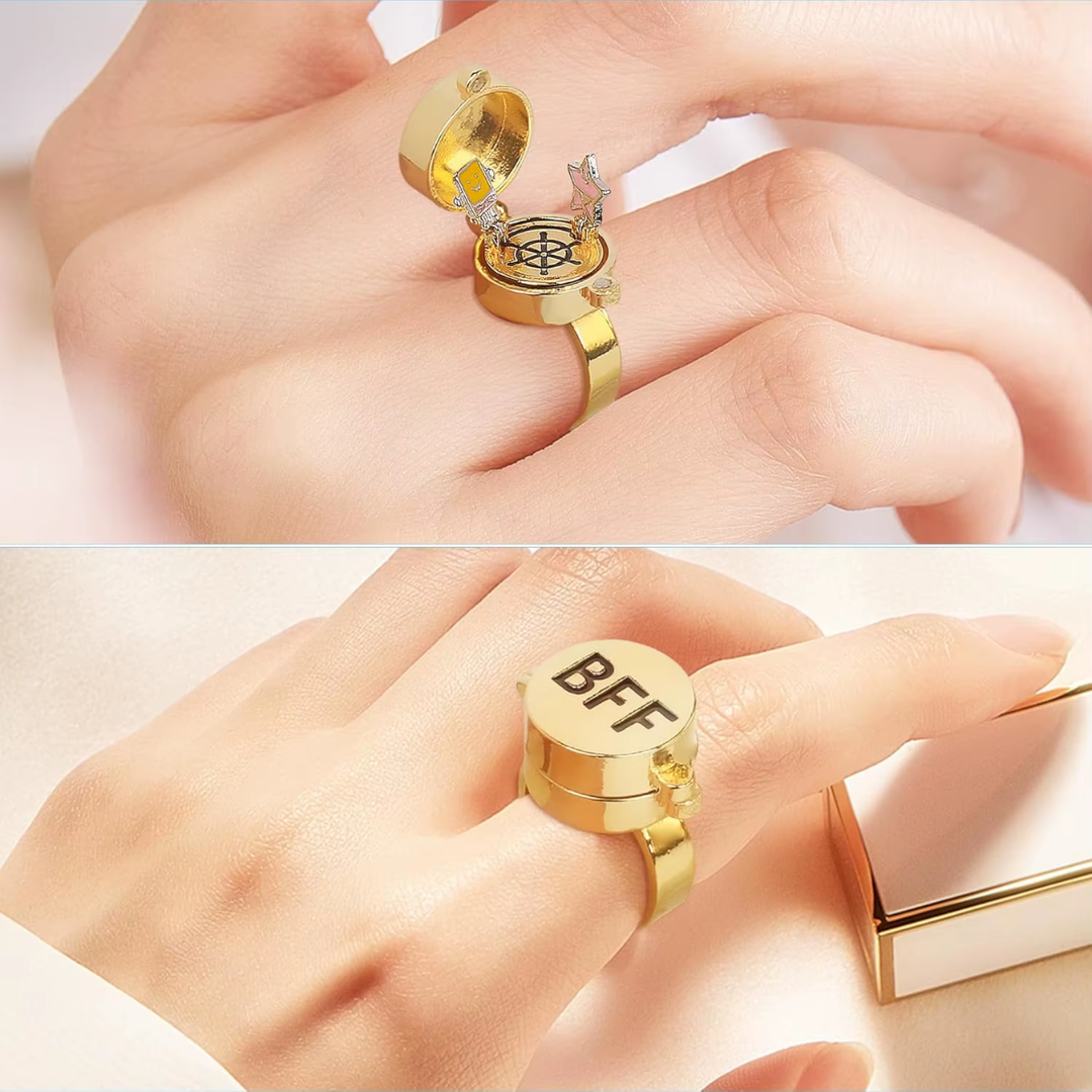 Anillo "Mejores Amigos" BFF.